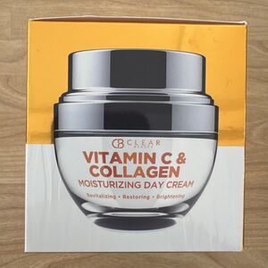 Brighten & Firm | Vitamin C & Collagen Day Cream by Clear Beauty – 1.7 fl oz